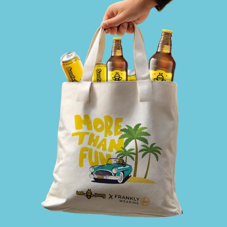 BeeYoung and Frankly Wearing Collaborate to Spread Summer Joy