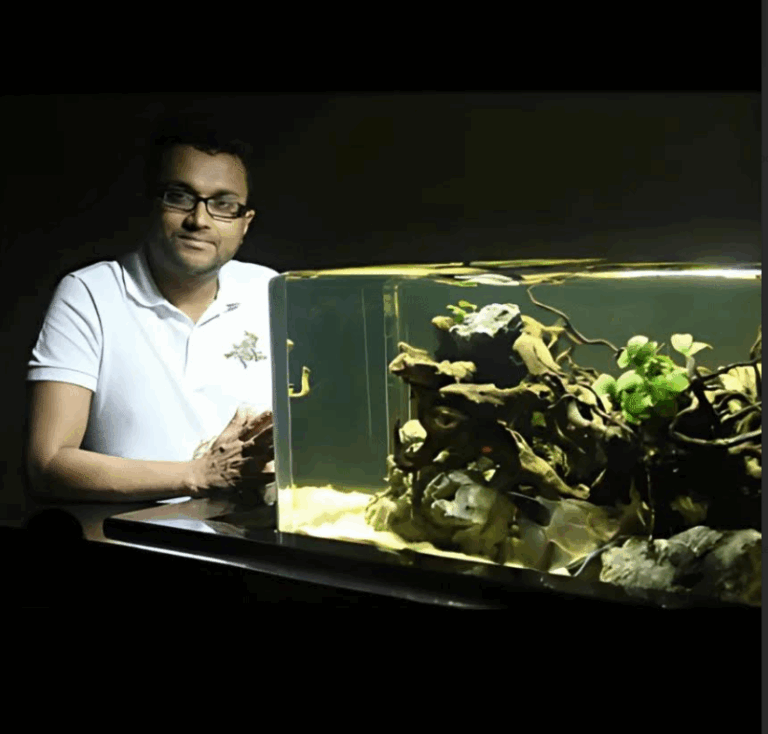 Bringing Aquascaping to the Forefront of Modern Design in India Abhik Mazumdar, Founder, Reef and Stream.