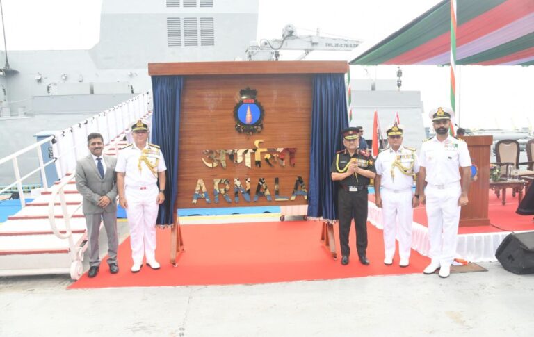 INS Arnala inducted into the Navy fleet