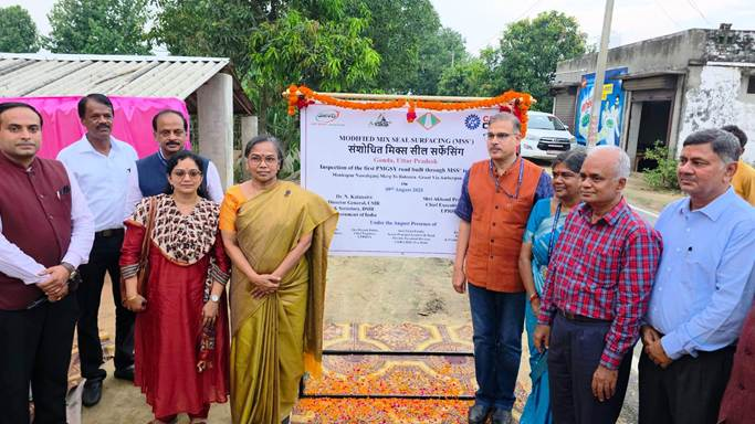 Indian scientists have developed the MSS+ technology for green road construction in Uttar Pradesh