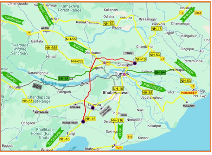 Cabinet Sanctions Construction of 110.9-km Capital Region Ring Road in Odisha