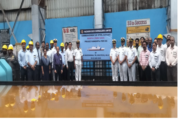 Keel Laid for ICG’s Fourth NGOPV