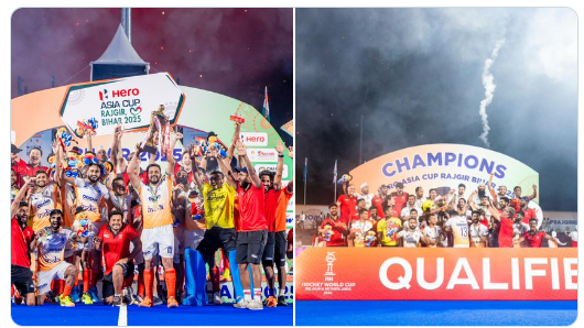 Indian Men’s Hockey Team lifts Asia Cup after 8 years