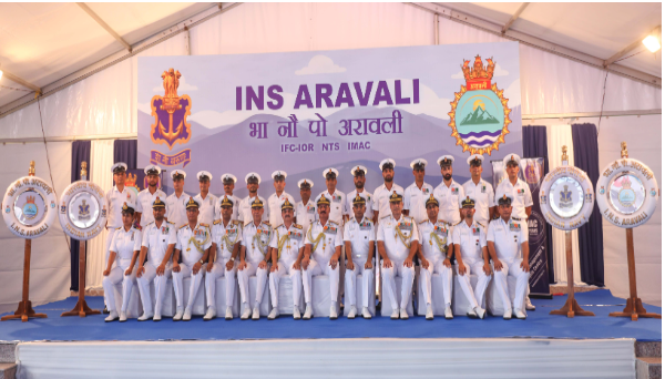 Indian Navy Commissions INS Aravali