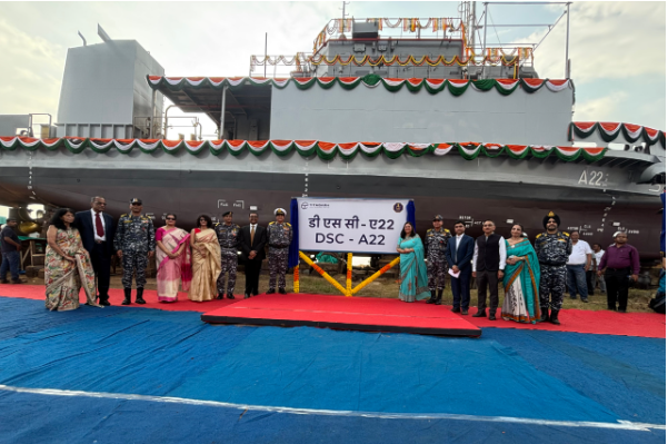 Indian Navy’s Third Diving Support Craft Launched in Kochi