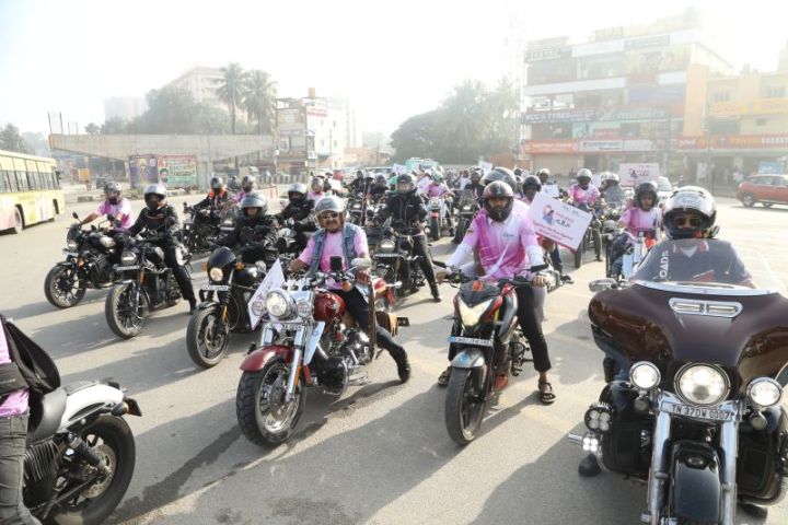 ​From Awareness to Action: Aster Whitefield Hospital Organizes Pink Bike Rally & Launches Specialized Breast Clinic