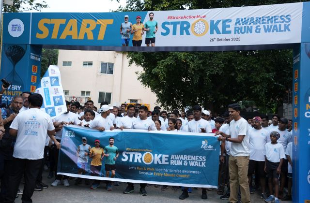 ​5,000+ People, One Mission: Apollo Hospitals’ Stroke Awareness Run Rallies Bengaluru Ahead of World Stroke Day