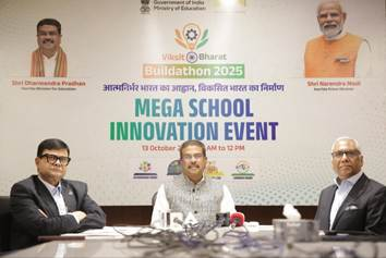 India Creates History with World’s Largest Live School Innovation Challenge