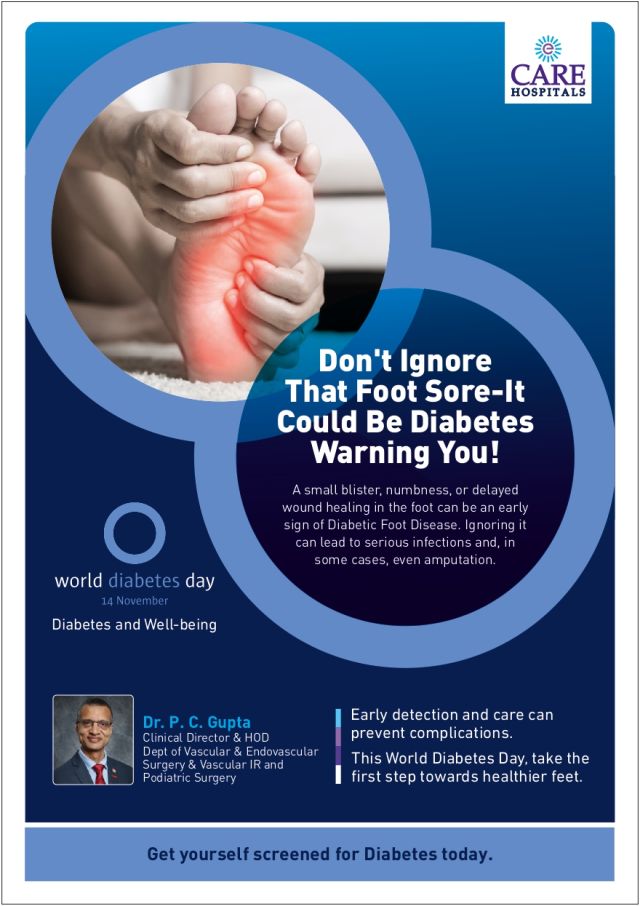 ​“Early Detection Can Save Limbs and Lives”