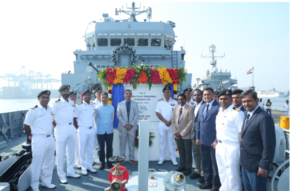 INS Anjadip was Delivered to the Indian Navy’s