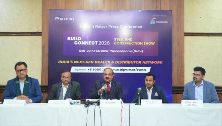 Build Connect 2026 to Focus on Dealer–Distributor Network as Steel and Construction Sector Scales Up