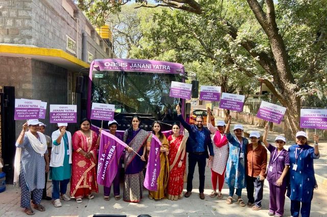 Oasis Fertility’s Janani Yatra Reaches Bengaluru to Boost Fertility Awareness