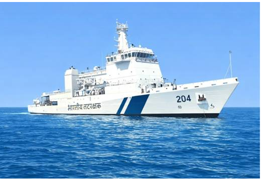India Commissions First Indigenous Pollution Control Vessel