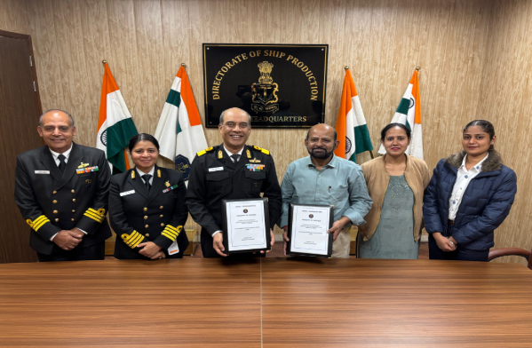 The Indian Navy has signed a contract for three non-propelled barges