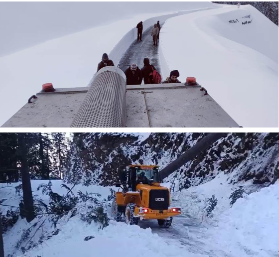 BRO Restores All-Weather Connectivity at Chatergala Pass in J&K