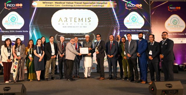 FICCI Medical Value Travel Awards 2026 Felicitates Artemis Hospitals