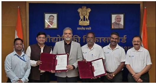 TDB-DST Backs Indigenous Tech, Inks Pact for 700-Bar Hydrogen Tanks