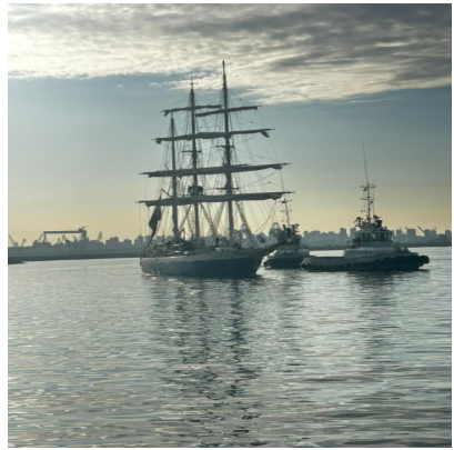 INS Sudarshini Docks at Alexandria Post Suez Canal Transit