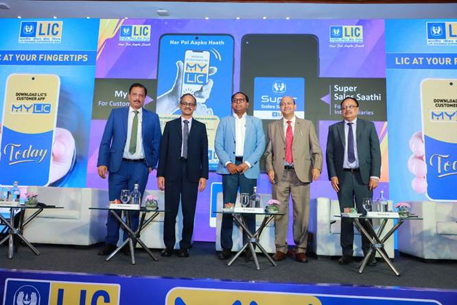 LIC Launches MyLIC, Super Sales Saathi Apps