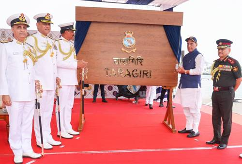 SAIL Supplies Entire Steel Requirement for INS Taragiri