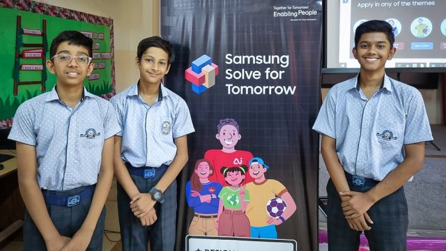 Samsung Solve for Tomorrow Uses Design Thinking to Help Ghaziabad Students Explore AI Solutions for India’s Digital Delivery Ecosystem