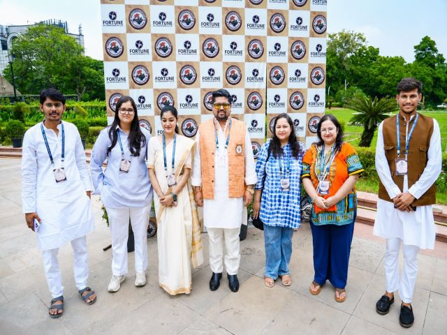 ​Dr. Bhargav Mallappa Attends New Delhi Chhatra Sansad as Chief Guest, Encourages Youth to Lead with Purpose