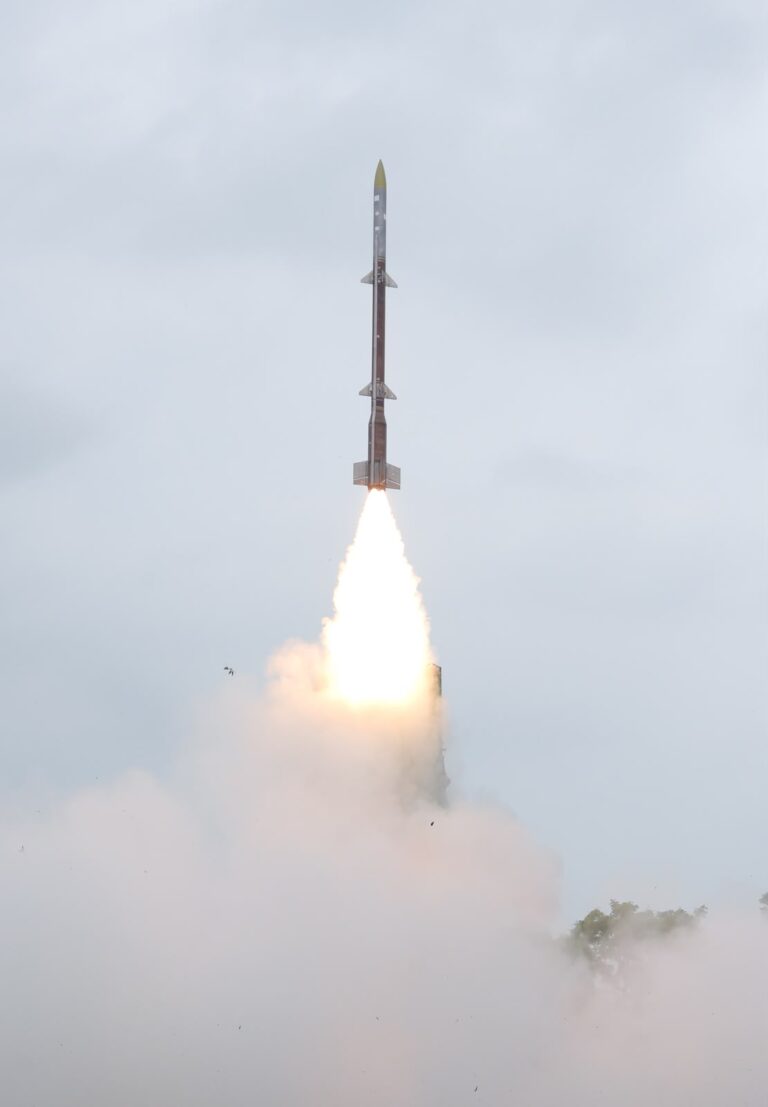 India Conducts Successful Maiden Trial of ‘Kusha’ Long-Range Air Defence Missile