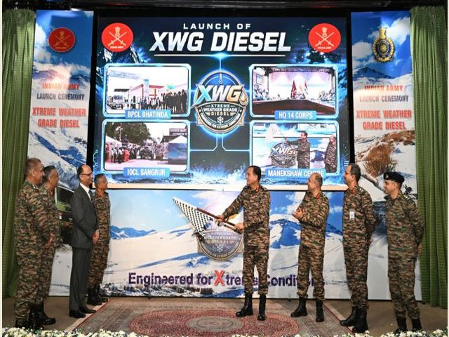 Indian Army Unveils Indigenous Xtreme Weather Diesel